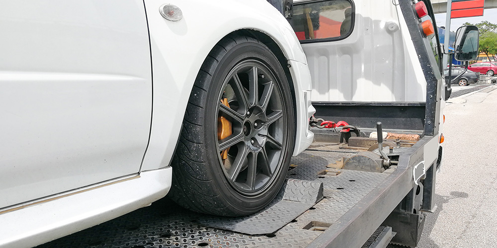 Servicing Vehicle